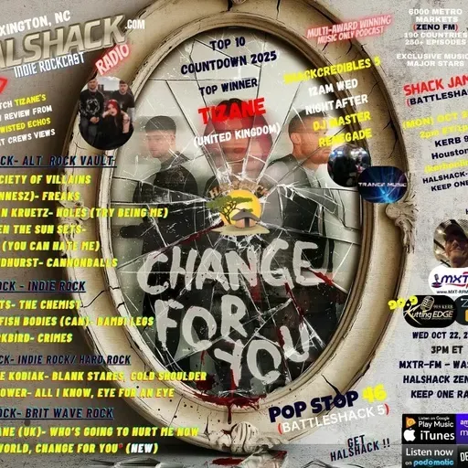 Episode 263: Halshack Special (BATTLESHACK 5)-- Oct 20th-22nd, 2025--KERB-MXTRFM-ZENO FM-KEEP ONE RADIO- Top 10 results show 2025