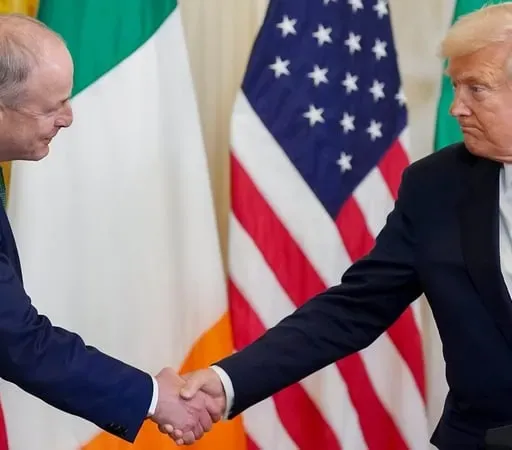 Taoiseach visits White House for St. Patrick's Day as Middle East crisis deepens