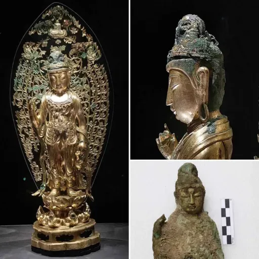 #123 Bodhisattva restaurado (Corea)