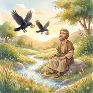 Elijah and the Ravens - God Provides
