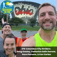 E76: Columbus City Striders; Doug Owsley, Catherine Salin Derrow, Dave Parsons, & Ken Varian