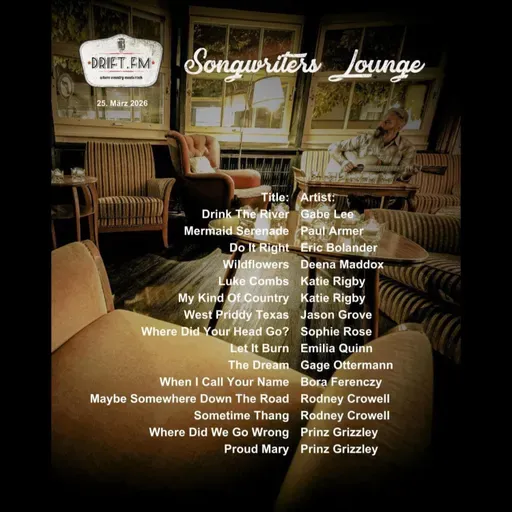 Songwriters Lounge vom 25. März 2026