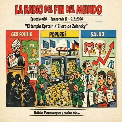 9.3.2026- Guerra nuclear Epstein / El oro de Zelensky