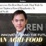 Legacy, Innovation, and the Future of ASEAN Agri-Food w/ Ho Ren Hua, CEO of Thai Wah PCL