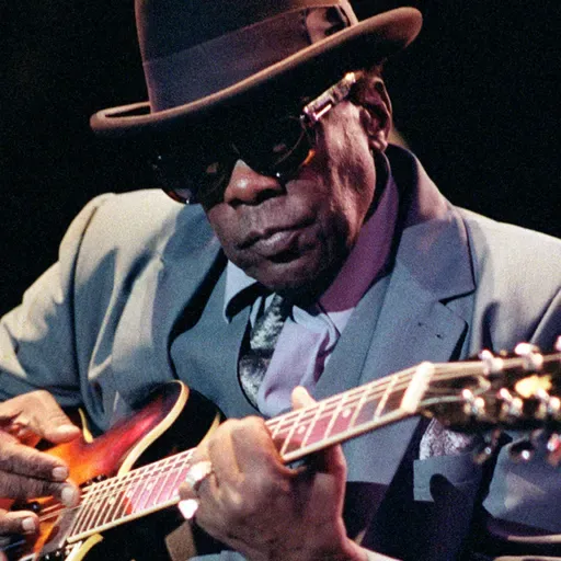 T4 E3. JOHN LEE HOOKER. Guitarrista de blues.