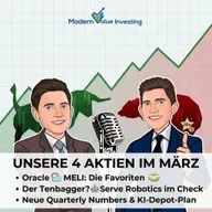 Unsere 4 Aktien im März: Von Substanz bis zum 1000% Kandidaten