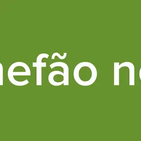 É o chefão né vida