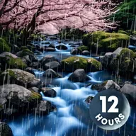 Rainfall & Gentle Stream | 12-Hour Soothing Sleep Sounds