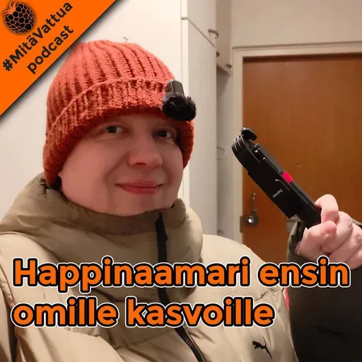 Happinaamari ensin omille kasvoille