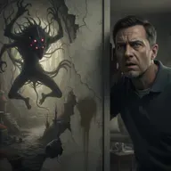 La frontera frágil: La pared ya no es una protección, sino un velo delgado que está a punto de rasgarse.