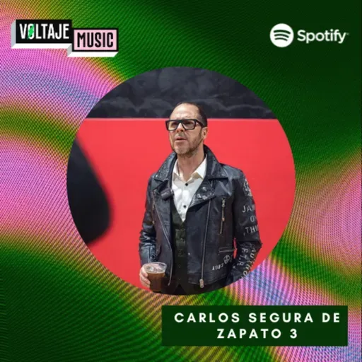 Otra vez Carlos Segura de Zapato 3 en Voltaje Music