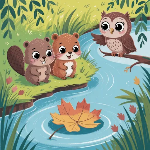 Drevená loďka a tajomstvo vztlaku: Ako veverička a bobor objavili vedu