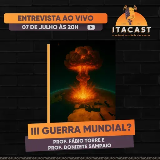🎙️ III Guerra Mundial? ( Prof. Fábio Torre e Prof. Donizete Sampaio ) - #225