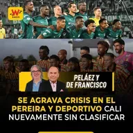 Se agrava crisis en el Pereira y Deportivo Cali nuevamente sin clasificar