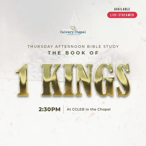1 Kings 1 — "Solomon Is King"