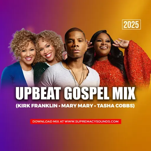 Upbeat Gospel Mix | Kirk Franklin, Mary Mary & Tasha Cobbs