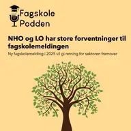NHO og LO har store forventninger til fagskolemeldingen