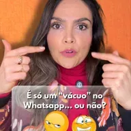 É só um “vácuo” no Whatsapp… ou não?