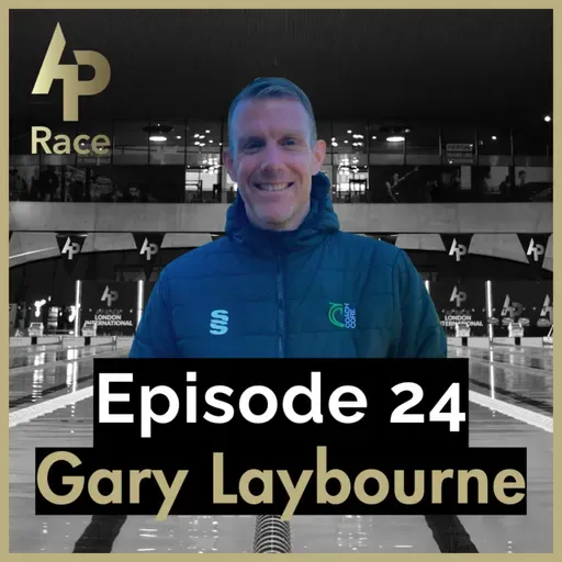 E24 - Gary Laybourne. Trackside with a running coach, exploring the similarities and differences in coaching methods