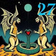Buenos presagios, 27 (voz humana)