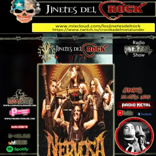 Programa JinetesdelRock Review a la banda Brasilera NERVOSA N° 234 Fecha 10122022
