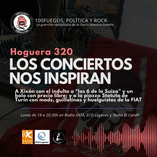 100Fuegos x 320: los conciertos nos inspiran