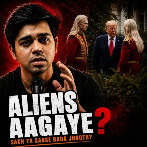 Aliens Aagaye? Trump, UFO Files, Aur First Contact Ka Sach | Blue Beam Part 2 | Kissey Podcast