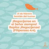 Sentido del humor ~ Devocional de Jóvenes ~ 21 de febrero 2026
