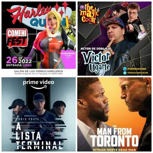 Lista Terminal serie lo nuevo de Chris Pratt/El Hombre de Toronto Netflix/COMEHI Fest /The Magic Coon