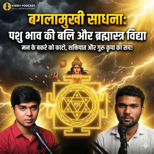 Baglamukhi sadhna, Siddhi and Lalitha Tripurasundari with Vinay | Kissey podcast