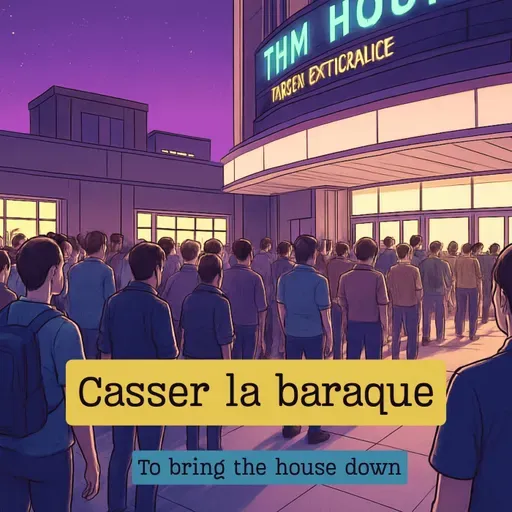 Expression française : "Casser la baraque" et le 1er mai en France