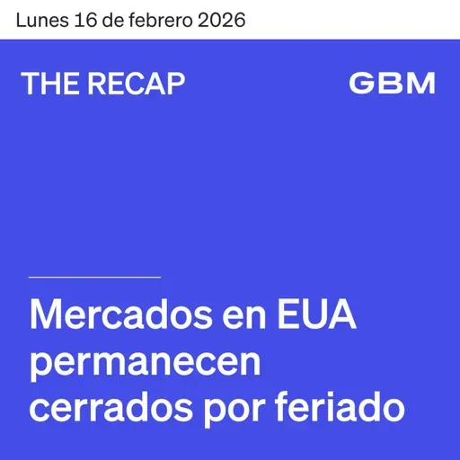 THE RECAP 16-02-2026 Mercados en EUA permanecen cerrados por feriado