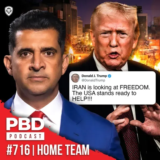 ICE Protests, Trump Weighs Iran Strike, Sonic Weapons + Jerome Powell DOJ Probe | PBD Podcast | Ep. 716