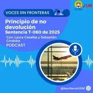 Voces sin fronteras: ¿Qué es el Principio de no devolución? T-060 de 2025