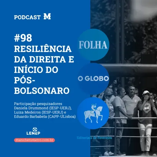 #98 Podcast do Manchetômetro │ Resiliência da direita e início do pós-Bolsonaro