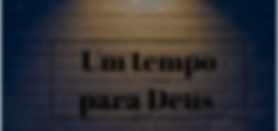 UM tempo para Deus