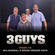3 Guys Before The Game - WVU Baseball Player Brodie Kresser Visits (Episode 718)