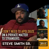 Steve Smith Sr. famed football career as one NFL's most prolific wide receivers opens up on recent personal issues, public fallout, accountability, self-discovery, his on and off-the-field beefs, LA streets to a storied career and being at peace.