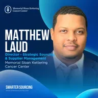 EP 39 – Memorial Sloan Kettering’s Matthew Laud on Diversity in Team & Supplier Selection