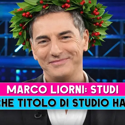 Marco Liorni, Studi: Che Titolo Di Studio Ha?