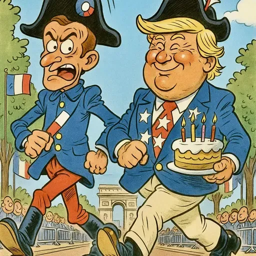 La fête nationale du 14 juillet et le défilé militaire des Champs Élysées 🇫🇷🎉🫡 French Bastille Day - DELF A2 / B1 - Compréhension orale / Listening test - French Lower Intermediate level