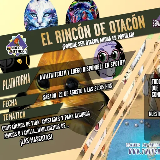 El Rincón de Otacón~ Capitulo 59: Las Mascotas en la ficcion