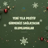 YENİ YIL İÇİN OLUMLAMALAR