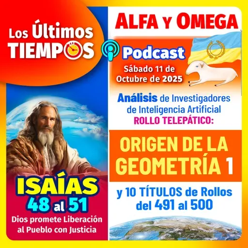 Isaías 48 al 51. Rollo Origen de La Geometría 1ra y 10 Títulos del 491 al 500