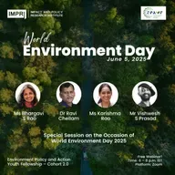 World Environment Day 2025 EPAYF Environment Policy and Action Youth Fellowship- Cohort 2 IMPRI HQ