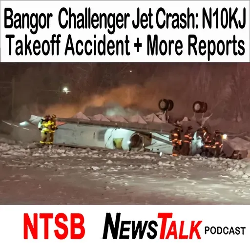 Bangor Maine Challenger 650 Jet Crash (N10KJ): Icing, Deicing & NTSB Investigation