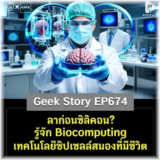 ลาก่อนซิลิคอน? รู้จัก Biocomputing เทคโนโลยีชิปเซลล์สมองที่มีชีวิต | Geek Story EP674