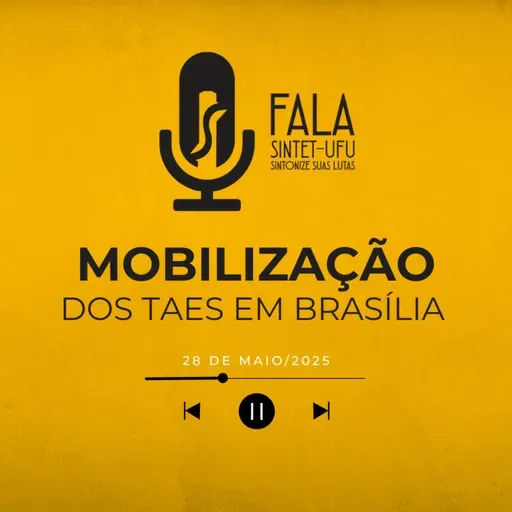 Mobilização dos TAEs em Brasília | 28 de maio de 2025 | Fala SINTET-UFU