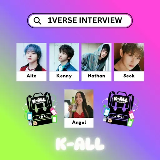 K-Pop Group 1VERSE talk "WABIF" Comeback, Fanfiction, and Nathan's Claw Machine Skills