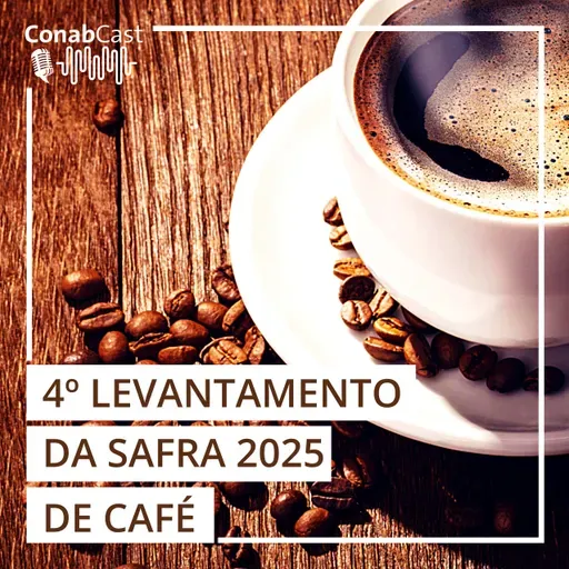 Produção de café em 2025 é estimada em 56,5 milhões de sacas, terceira maior já registrada no país